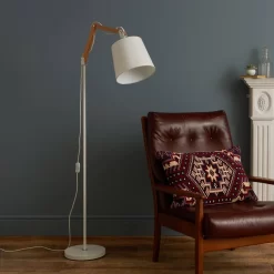 Caleb Floor Lamp - White 9 Caleb Floor Lamp - White -Curver Store 12809239 8234832987395329