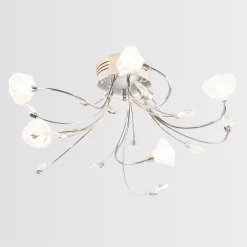 Flora 5 Lamp Semi-Flush Ceiling Light 11 Flora 5 Lamp Semi-Flush Ceiling Light -Curver Store 12815958 1294938641700480