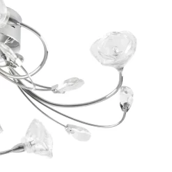 Flora 5 Lamp Semi-Flush Ceiling Light 13 Flora 5 Lamp Semi-Flush Ceiling Light -Curver Store 12815958 9034938641777352