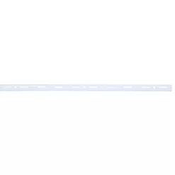 None Single Slot Upright Wall Strip - White - 200cm