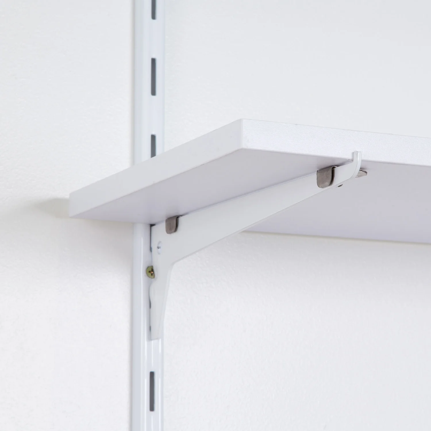 None Single Slot Upright Wall Strip - White - 200cm 4 None Single Slot Upright Wall Strip - White - 200cm - Image 2
