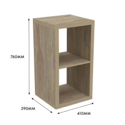 Clever Cube 2x1 Storage Unit - Oak 11 Clever Cube 2x1 Storage Unit - Oak -Curver Store 12816158 1305014368223074