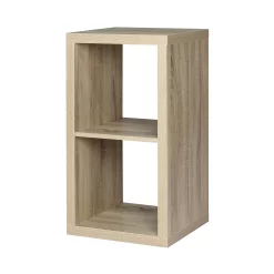 Clever Cube 2x1 Storage Unit - Oak