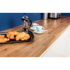 None Golden Oak Kitchen Worktop - Profile Edge - 300 X 60 X 3.8cm -Curver Store 12816820 1624833225708003