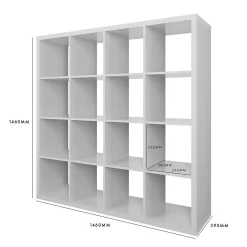Clever Cube 4x4 Storage Unit - White 13 Clever Cube 4x4 Storage Unit - White -Curver Store 12821332 1844953391927368