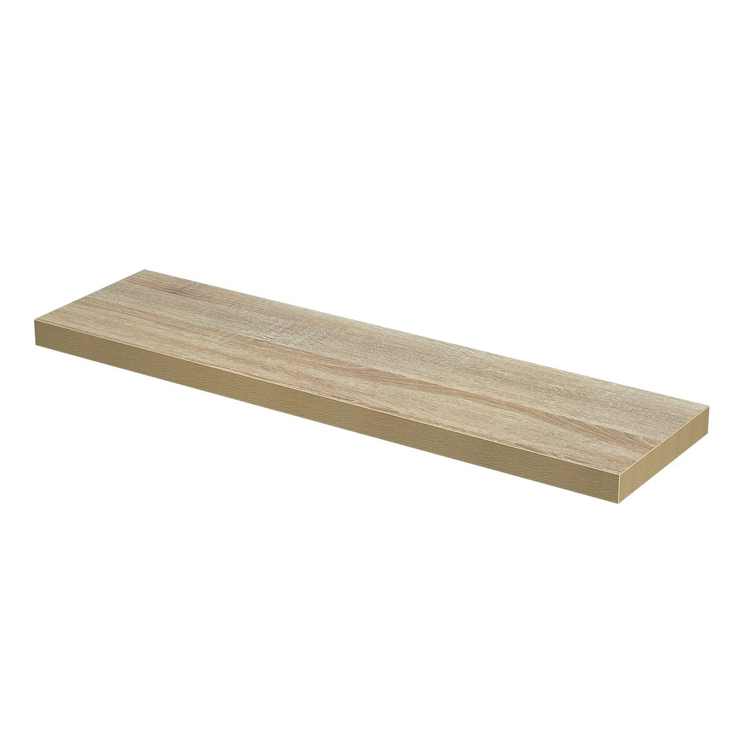 Floating Shelf - Sanoma Oak - 900 X 240 X 38mm 3 Floating Shelf - Sanoma Oak - 900 X 240 X 38mm