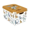 Curver Stockholm Llama Plastic Deco Storage Box - Multi-Coloured - 22L 1 Curver Stockholm Llama Plastic Deco Storage Box - Multi-Coloured - 22L -Curver Store 12824053 1124831941627735