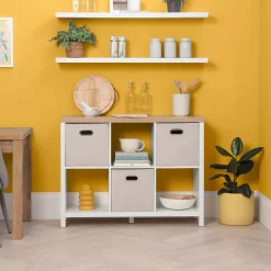 Clever Cube 2x3 Storage Unit With Legs - White 12 Clever Cube 2x3 Storage Unit With Legs - White -Curver Store 12824157 1365023649147679