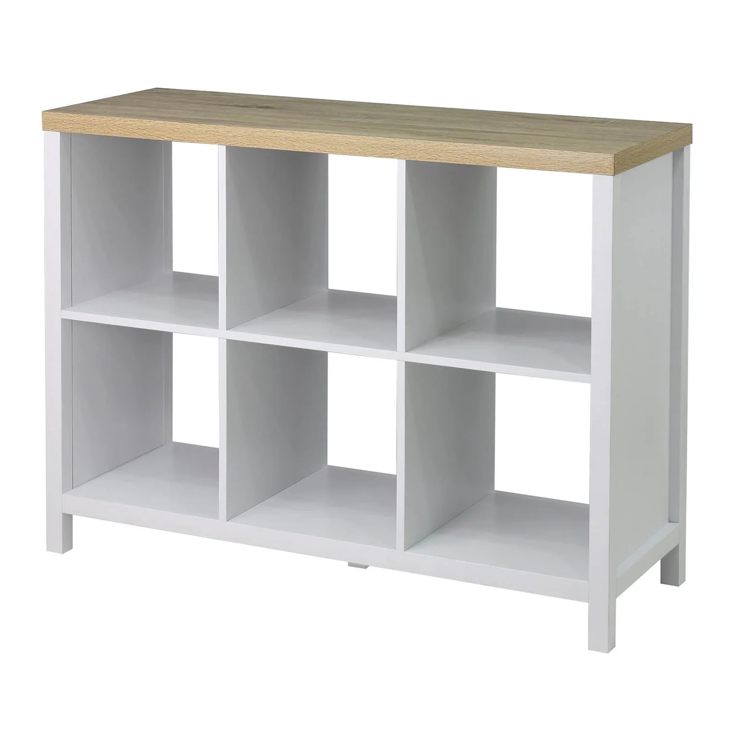 Clever Cube 2x3 Storage Unit With Legs - White 3 Clever Cube 2x3 Storage Unit With Legs - White