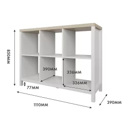Clever Cube 2x3 Storage Unit With Legs - White 17 Clever Cube 2x3 Storage Unit With Legs - White -Curver Store 12824157 8925023649371989