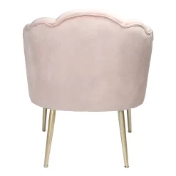 Sophia Scallop Occasional Chair - Blush 15 Sophia Scallop Occasional Chair - Blush -Curver Store 12836665 4934861201660533