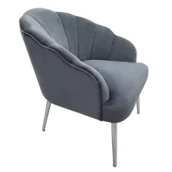 Sophia Scallop Occasional Chair - Grey 12 Sophia Scallop Occasional Chair - Grey -Curver Store 12838886 1634940538203316