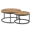Kubu Coffee Table Nest - Set Of 2 2 Kubu Coffee Table Nest - Set Of 2 -Curver Store 12844150 7224870243661280