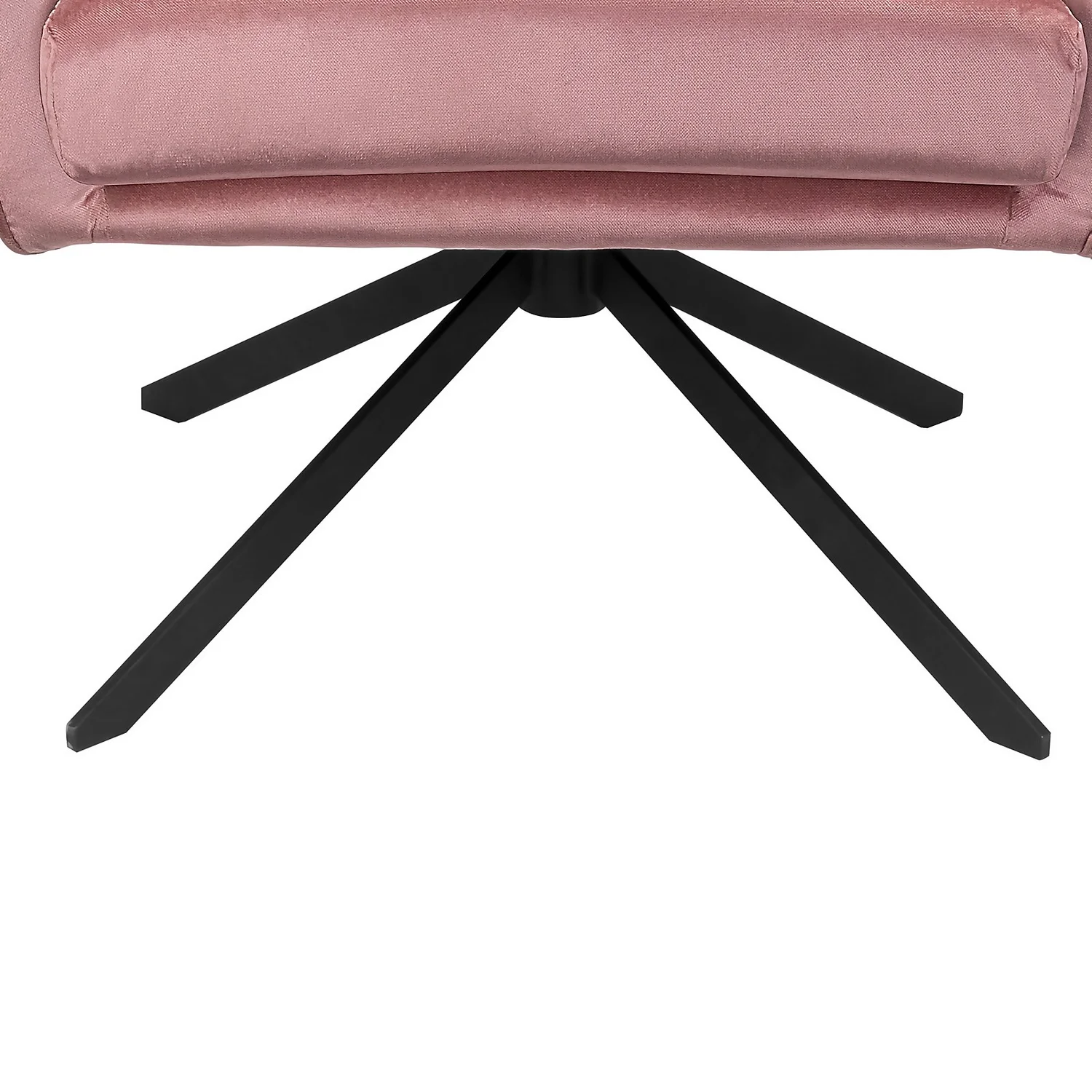 Pia Pleat Swivel Chair - Rose 9 Pia Pleat Swivel Chair - Rose - Image 7