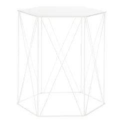 Hex Side Table Set Of 2 White 12 Hex Side Table Set Of 2 White -Curver Store 12888151 2124947208453494