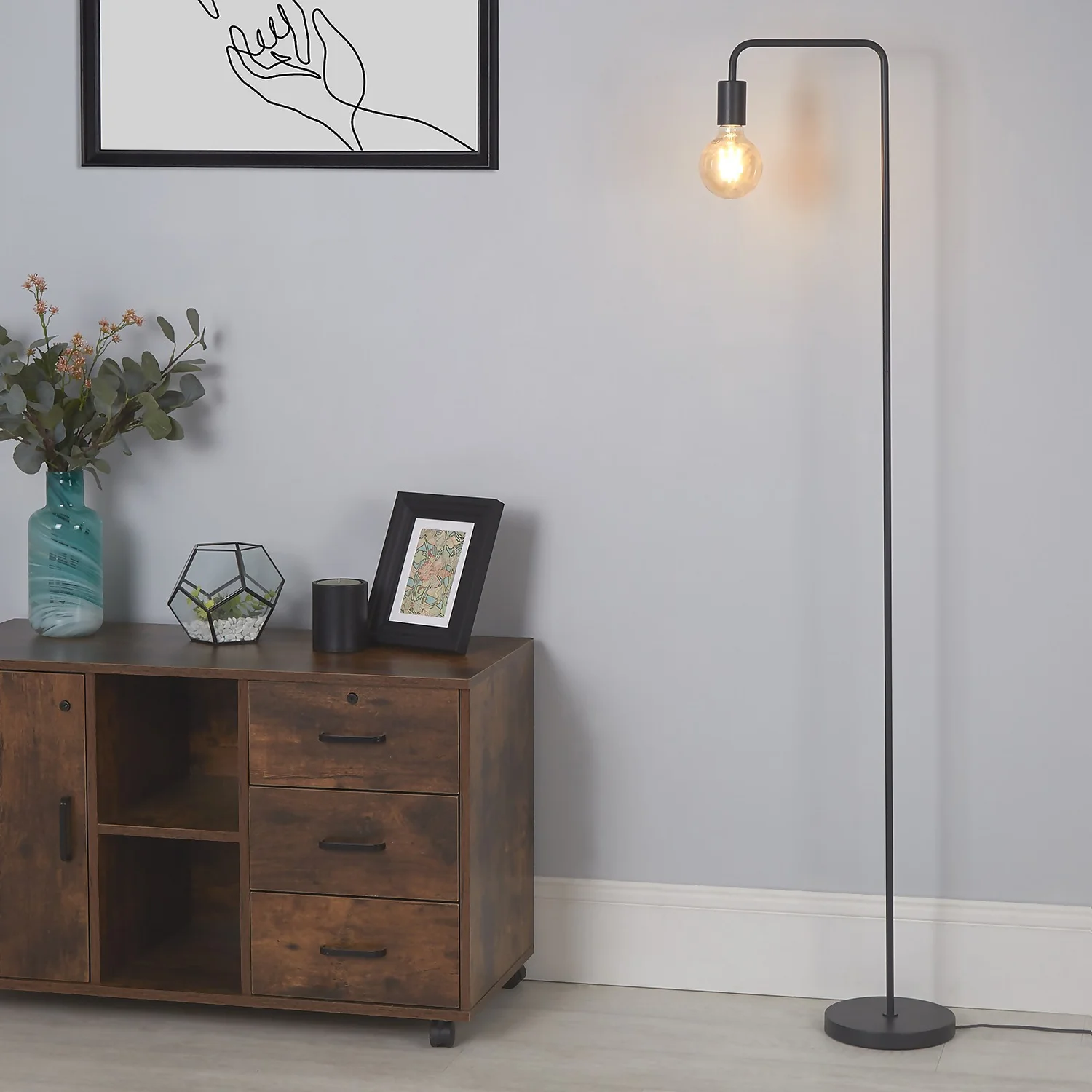 Jay Floor Lamp - Charcoal 3 Jay Floor Lamp - Charcoal