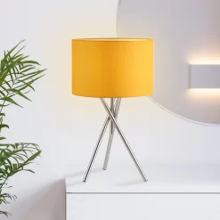 Bella Tripod Table Lamp - Ochre