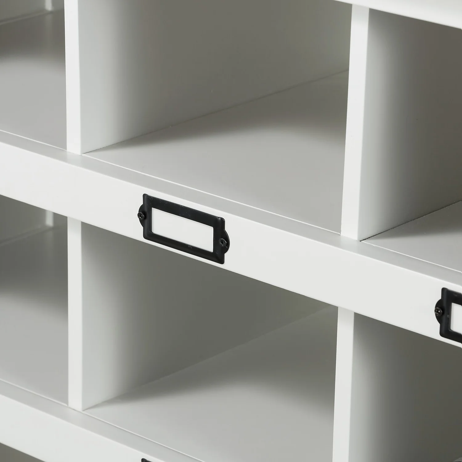 Ashstead Shoe Cupboard - Oak & Ivory 9 Ashstead Shoe Cupboard - Oak & Ivory - Image 7