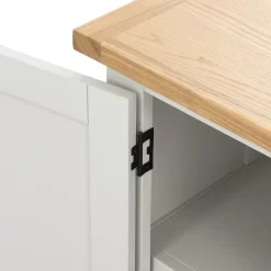 Ashstead Small Sideboard - Oak & Ivory 19 Ashstead Small Sideboard - Oak & Ivory -Curver Store 12917103 2004897163011545