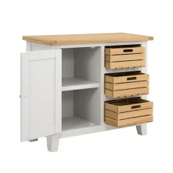 Ashstead Small Sideboard - Oak & Ivory 14 Ashstead Small Sideboard - Oak & Ivory -Curver Store 12917103 6594897162675257