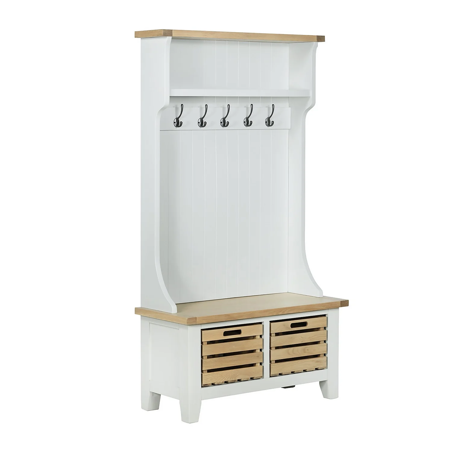 Ashstead Hallway Storage Unit - Ivory 3 Ashstead Hallway Storage Unit - Ivory