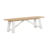 Ashstead Bench - Oak & Ivory 1 Ashstead Bench - Oak & Ivory -Curver Store 12917114 1955036617373922