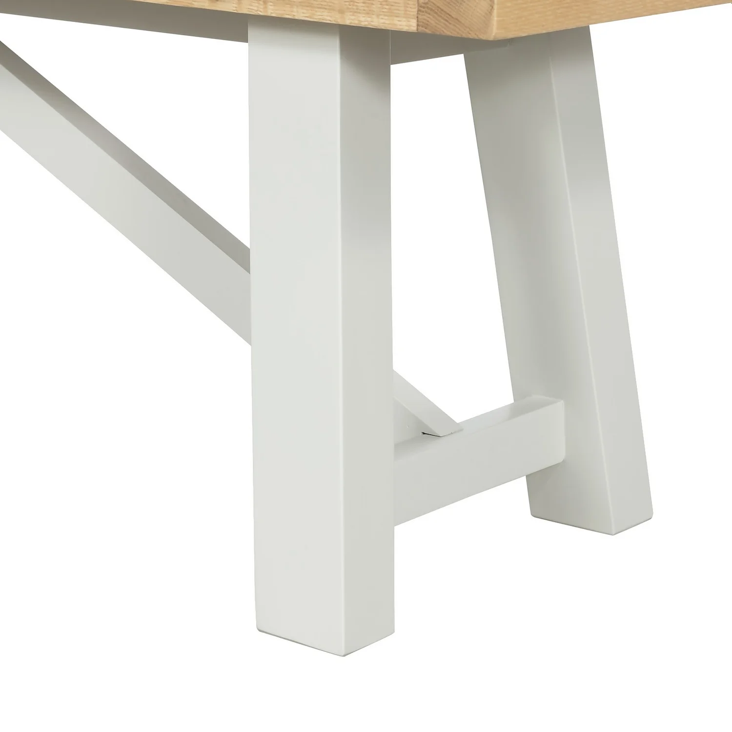 Ashstead Bench - Oak & Ivory 11 Ashstead Bench - Oak & Ivory - Image 9