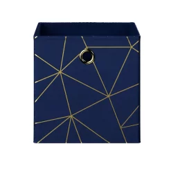 Clever Cube Velvet Geometric Insert - Navy & Gold 9 Clever Cube Velvet Geometric Insert - Navy & Gold -Curver Store 12932950 1274887876612456