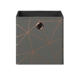 Clever Cube Velvet Geometric Insert - Grey & Rose Gold 11 Clever Cube Velvet Geometric Insert - Grey & Rose Gold -Curver Store 12932953 1544887876394671