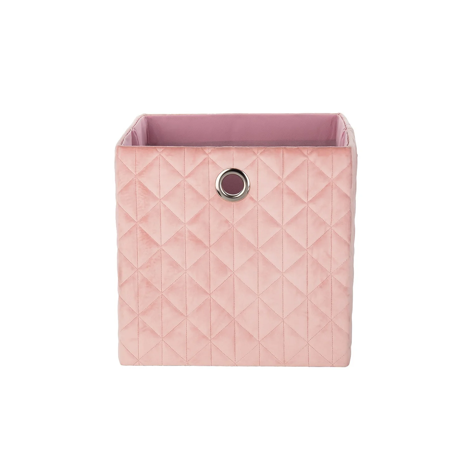 Clever Cube Quilted Velvet Insert - Blush Pink 5 Clever Cube Quilted Velvet Insert - Blush Pink - Image 3