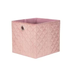 Clever Cube Quilted Velvet Insert - Blush Pink