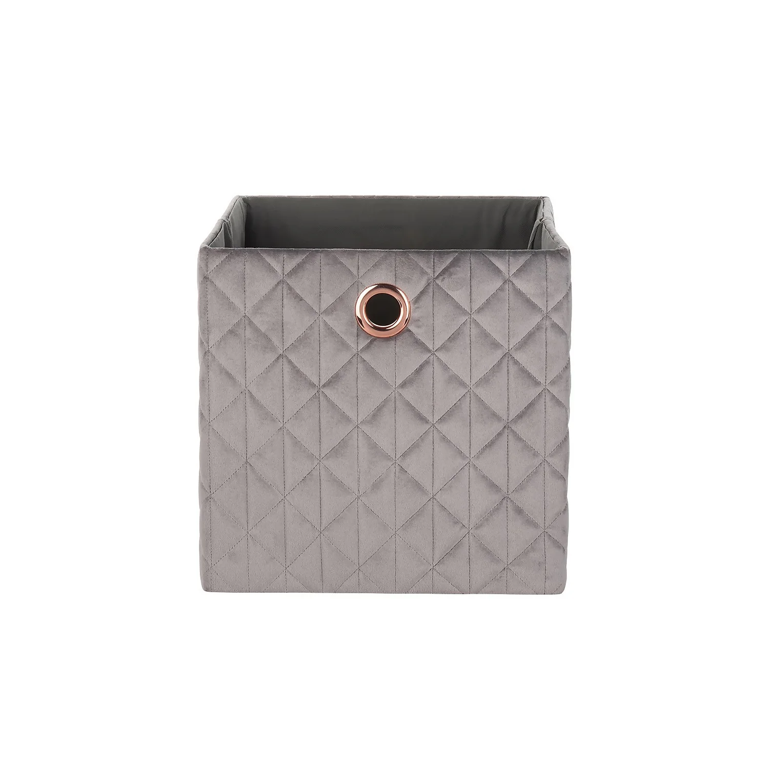 Clever Cube Quilted Velvet Insert - Grey 5 Clever Cube Quilted Velvet Insert - Grey - Image 3