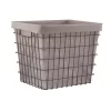 Clever Cube Wire Insert Charcoal Storage Basket 2 Clever Cube Wire Insert Charcoal Storage Basket -Curver Store 12932961 2044916613964371