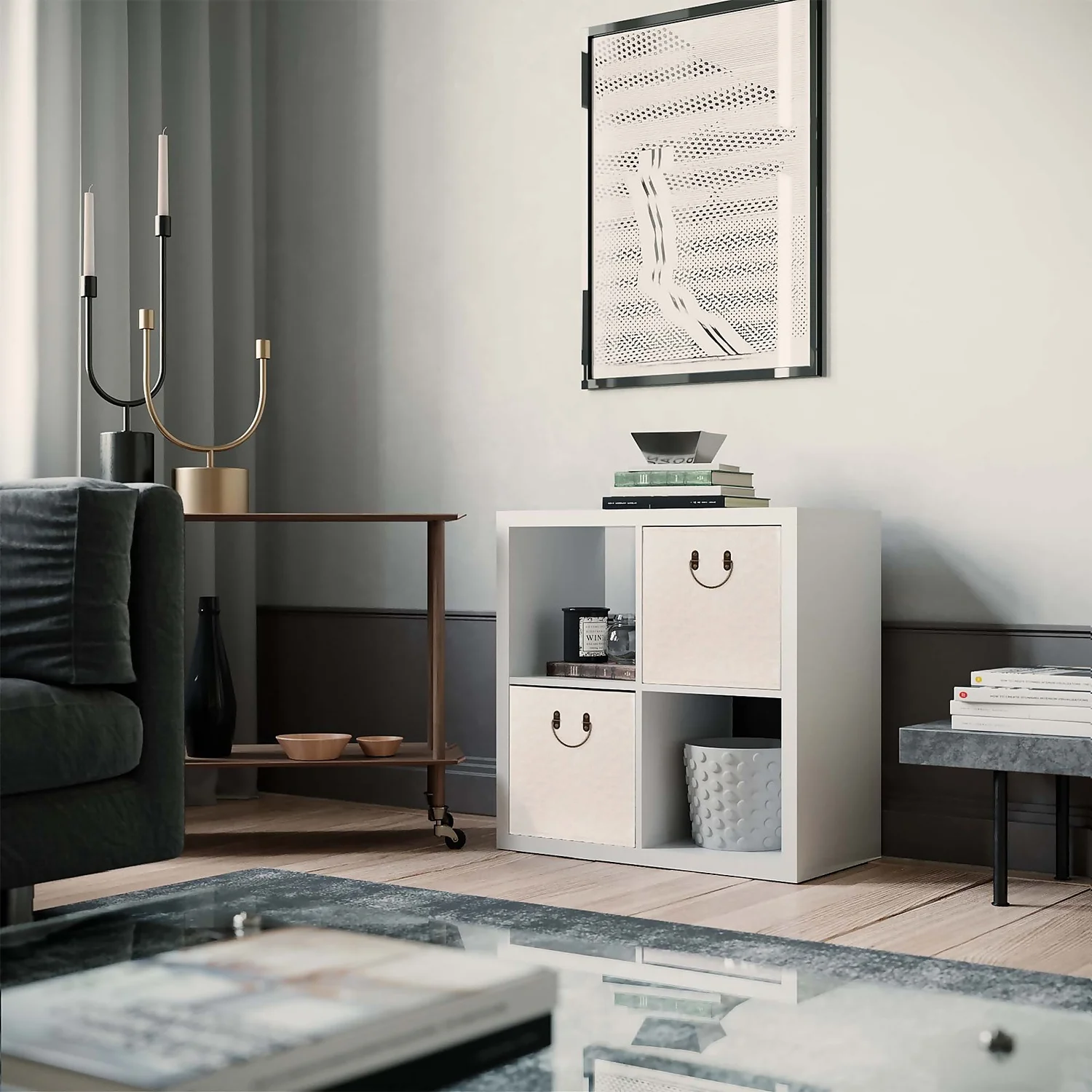 Clever Cube Mock Croc Insert - White 4 Clever Cube Mock Croc Insert - White - Image 2