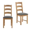 Norbury Dining Chair - Set Of 2 - Oak 1 Norbury Dining Chair - Set Of 2 - Oak -Curver Store 12940846 4294907352832590