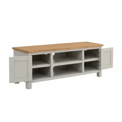 Norbury Wide TV Stand - Grey 14 Norbury Wide TV Stand - Grey -Curver Store 12940856 1484873338403434