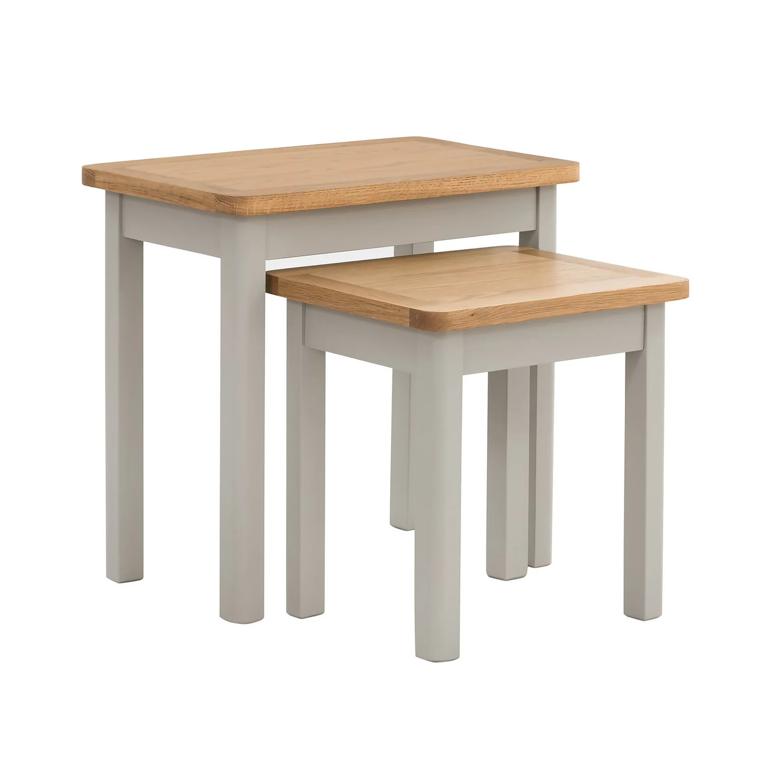 Norbury Nest Of 2 Tables - Grey 3 Norbury Nest Of 2 Tables - Grey