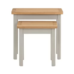 Norbury Nest Of 2 Tables - Grey 12 Norbury Nest Of 2 Tables - Grey -Curver Store 12940857 3574873337361333