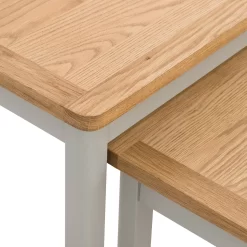 Norbury Nest Of 2 Tables - Grey 14 Norbury Nest Of 2 Tables - Grey -Curver Store 12940857 8984873337424537