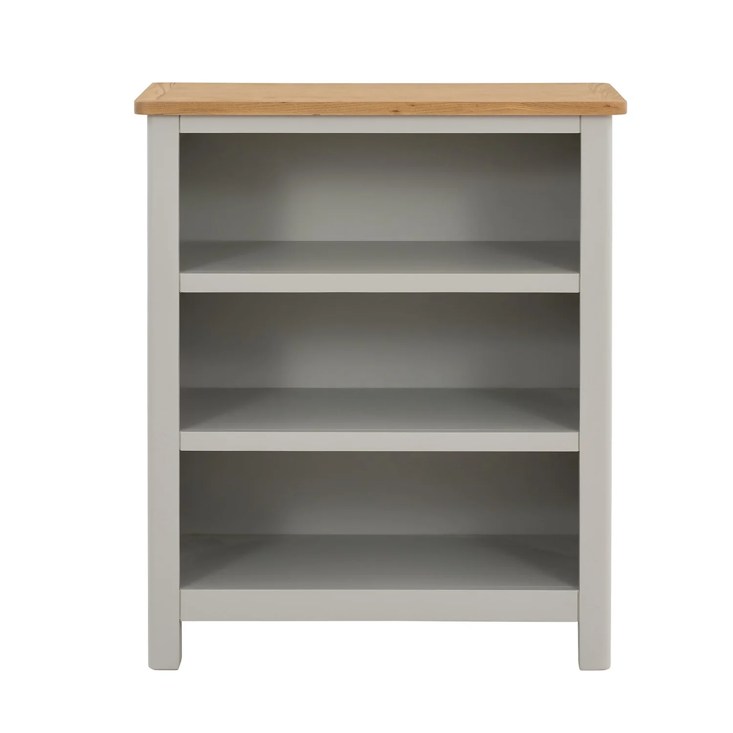 Norbury Low Bookcase - Grey 5 Norbury Low Bookcase - Grey - Image 3