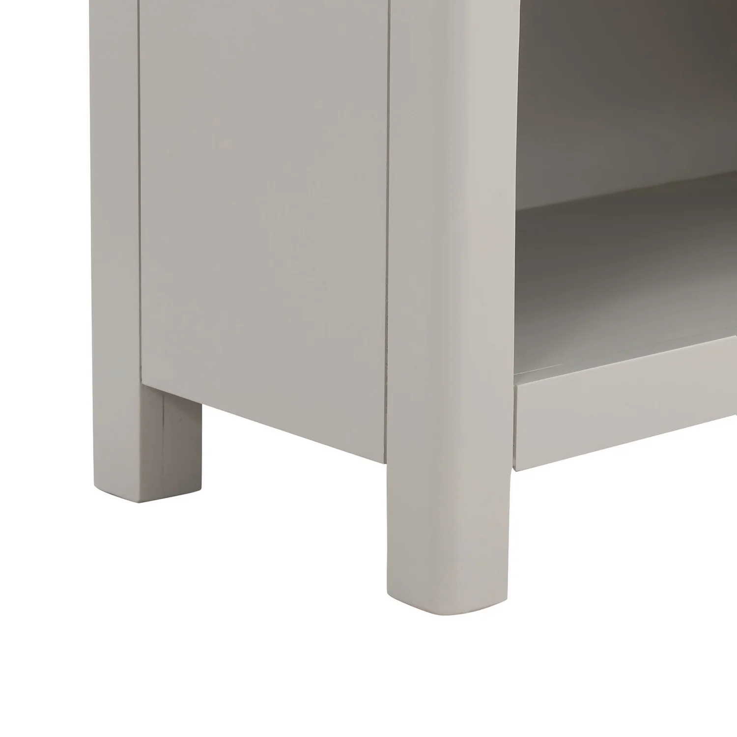 Norbury Low Bookcase - Grey 10 Norbury Low Bookcase - Grey - Image 8