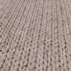 Plaited Wool Rug - Natrual - 160x230cm 9 Plaited Wool Rug - Natrual - 160x230cm -Curver Store 13112221 1784874882012061