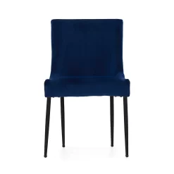 Ava Velvet Dining Chair - Set Of 2 - Navy 13 Ava Velvet Dining Chair - Set Of 2 - Navy -Curver Store 13125758 4784933241833932