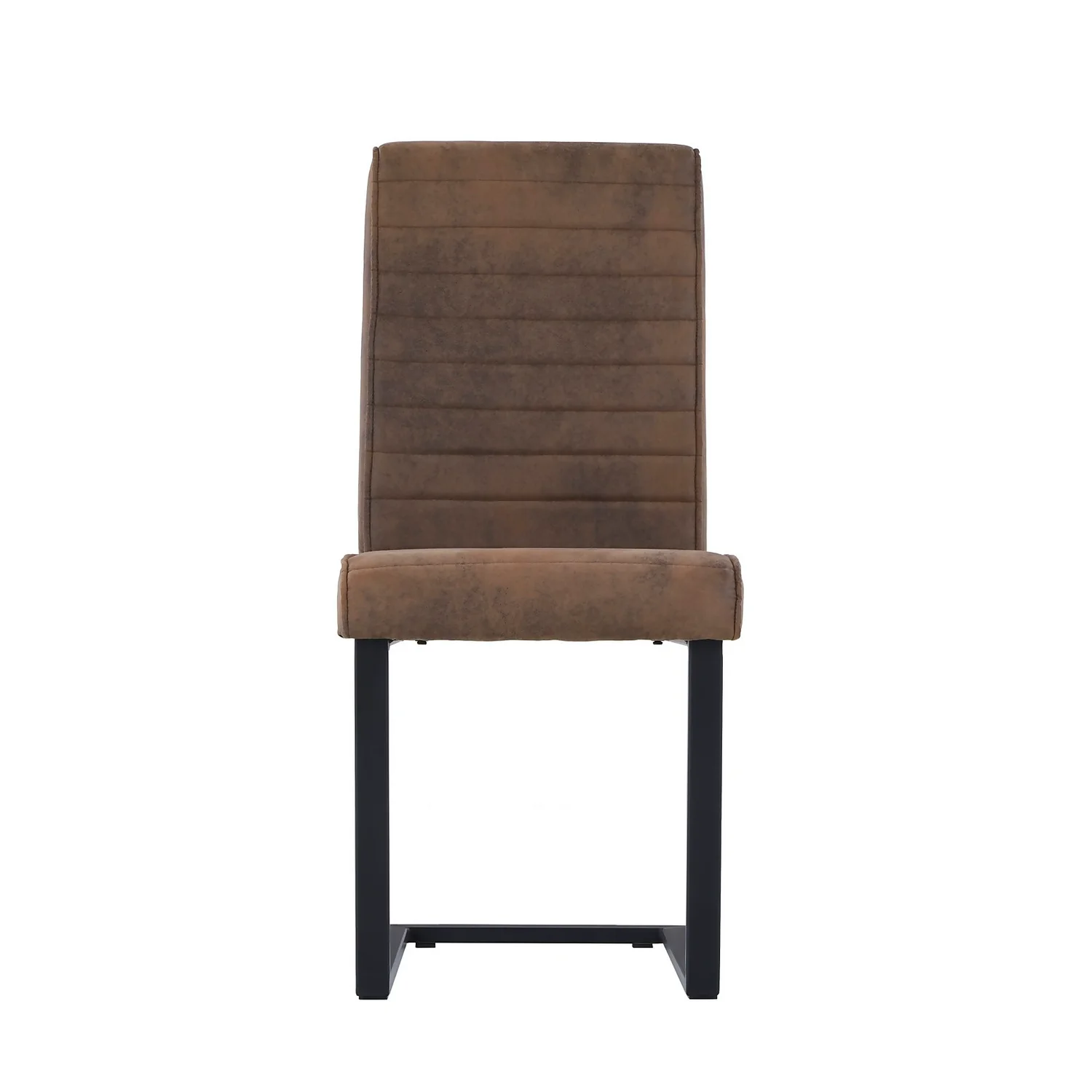 Ayden Cantilever Dining Chair - Set Of 2 - Tan 3 Ayden Cantilever Dining Chair - Set Of 2 - Tan - Image 2