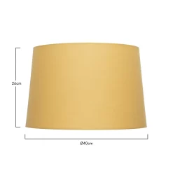 Clyde Ochre Taper Shade - 40cm 12 Clyde Ochre Taper Shade - 40cm -Curver Store 13139379 1974900554687720