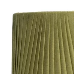 Raye Olive Drum Pleated Silk Shade - 30cm 13 Raye Olive Drum Pleated Silk Shade - 30cm -Curver Store 13139397 7284900555579203