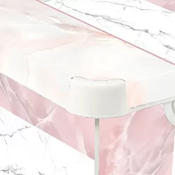 Curver Stockholm Mixed Marble Deco Storage Box - Pink & White 22L 9 Curver Stockholm Mixed Marble Deco Storage Box - Pink & White 22L -Curver Store 13148481 3484896660241833