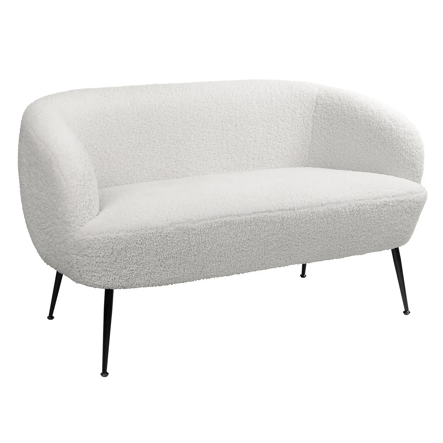 Tori Boucle Tub Sofa - White 3 Tori Boucle Tub Sofa - White