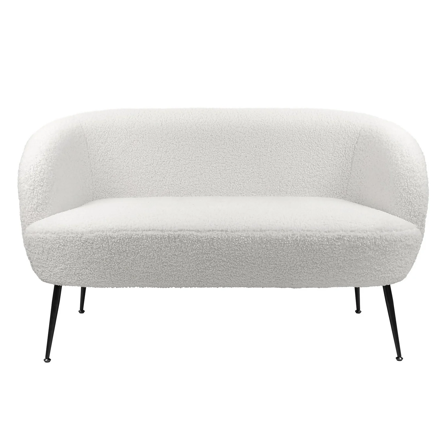 Tori Boucle Tub Sofa - White 5 Tori Boucle Tub Sofa - White - Image 3