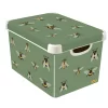 Curver Stockholm Bees Deco Storage Box - Green - 22L 2 Curver Stockholm Bees Deco Storage Box - Green - 22L -Curver Store 13169626 1084898511788397
